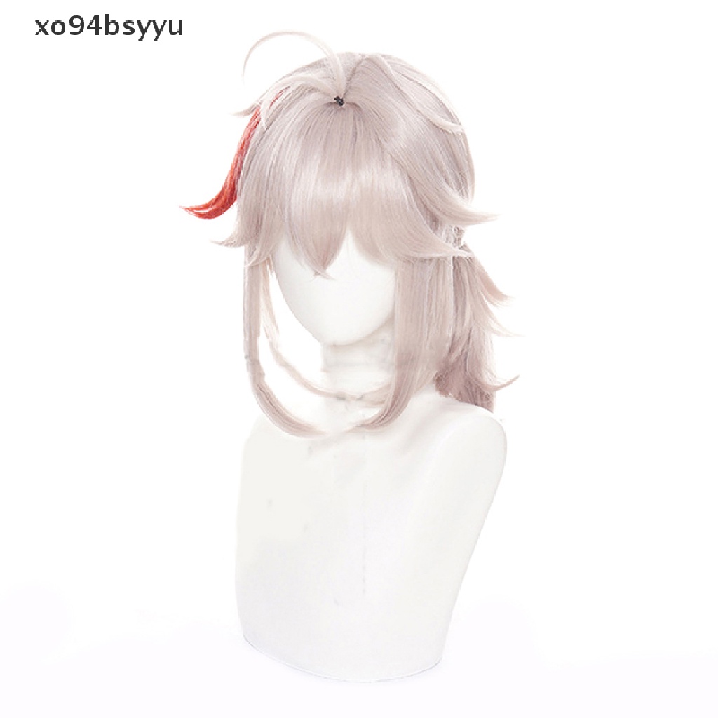 [Hàng mới về] Bộ tóc giả màu be hóa trang nhân vật Kazuha trong Genshin Impact