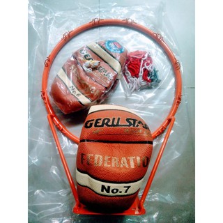 Khung bóng rổ loại thường và tốt tiêu chuẩn thi đấu 45cm có kèm bóng rổ