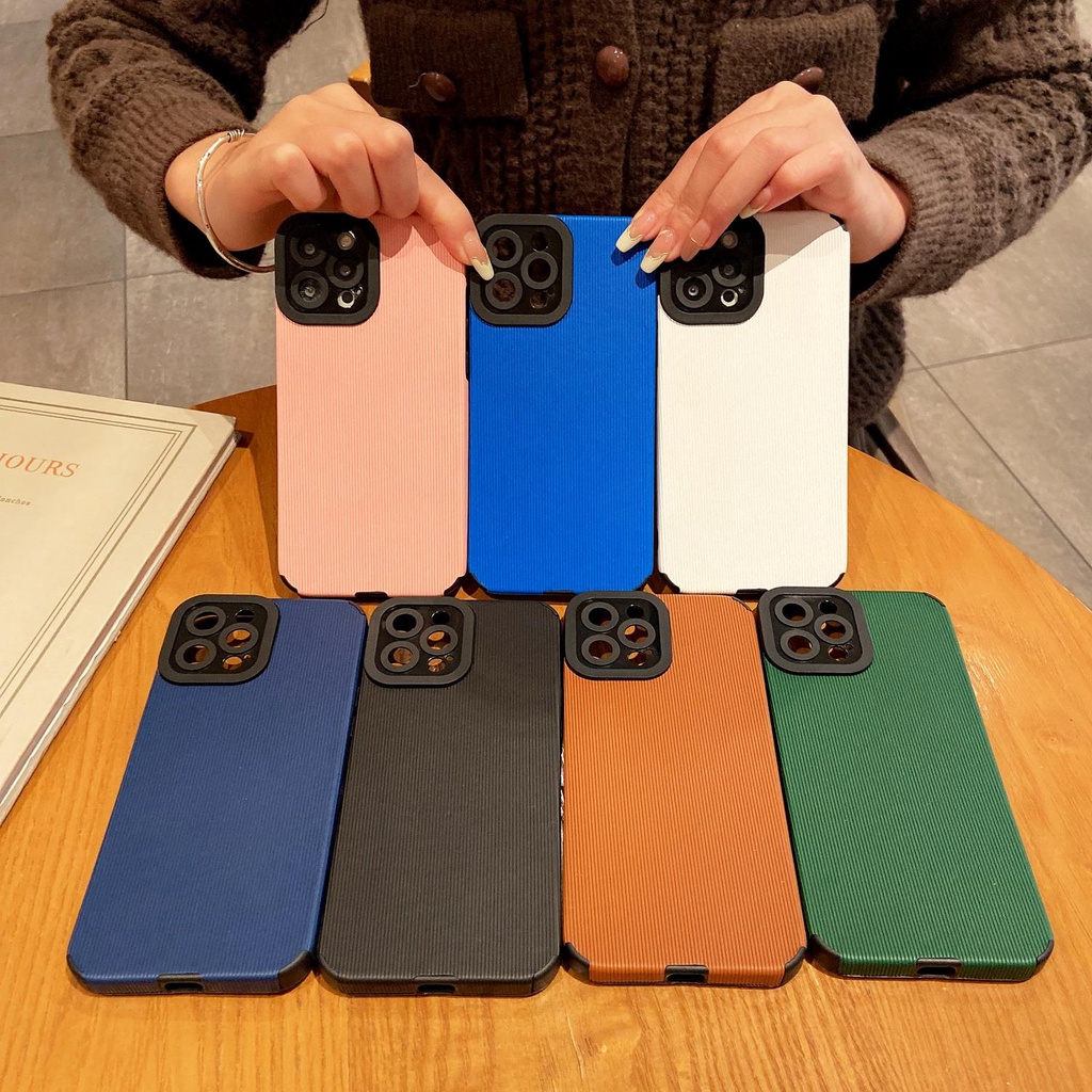 Ốp Điện Thoại Tpu Mềm Chống Sốc Màu Trơn Cho iphone 13 12mini Pro Max 11Pro Max Xs Max Xr 7P 8Plus