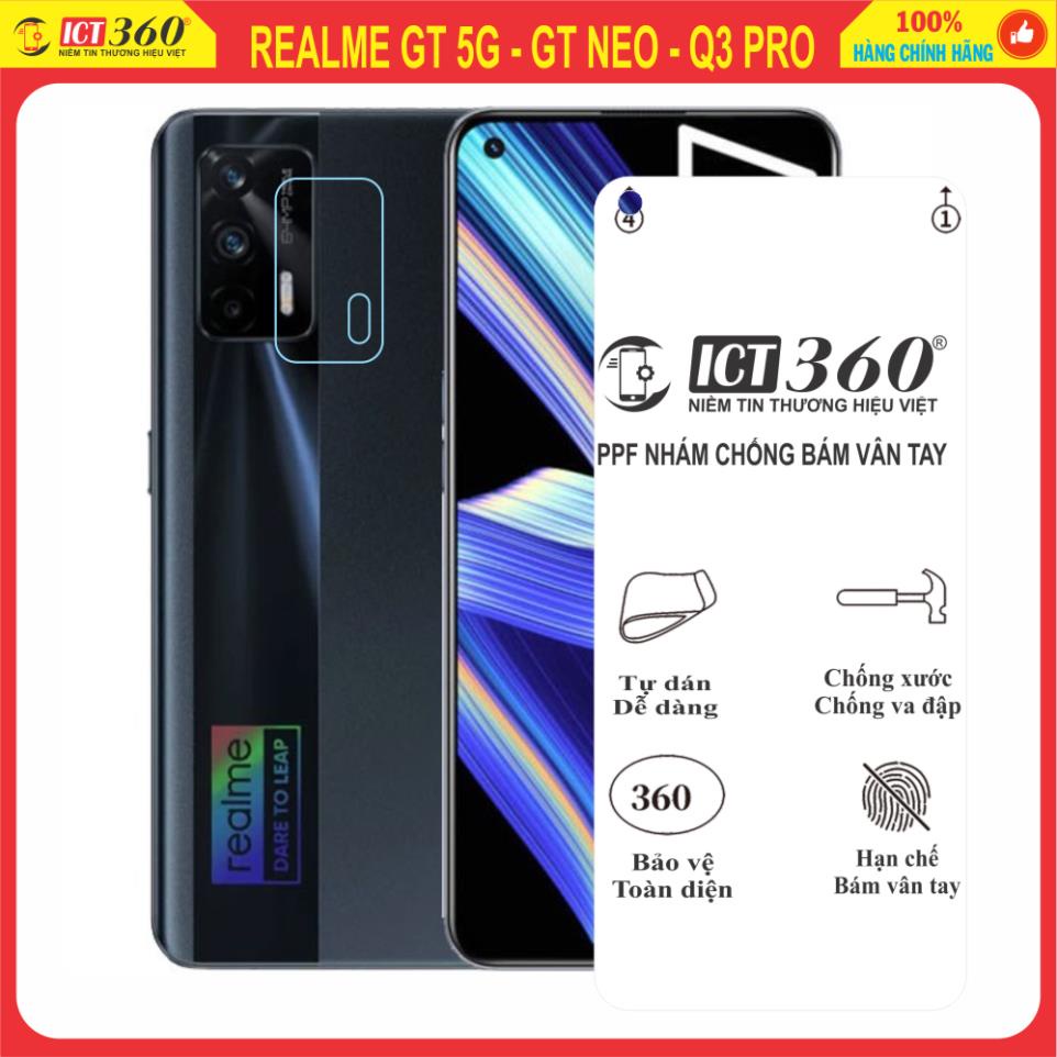 Kính Cường Lực, Dán PPF 4 Lớp, Kính bảo vệ camera REALME GT 5G, GT NEO, Q3 Pro