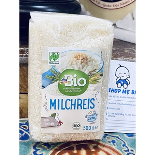 Gạo sữa hữu cơ bio dm - hàng đức - 500gr