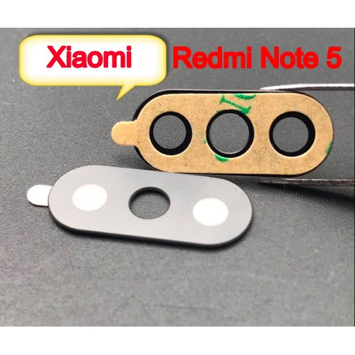 Mặt kính camera sau XIAOMI Redmi Note 5 dành để thay thế mặt kính camera trầy vỡ bể cũ linh kiện điện thoại thay thế