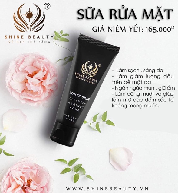 Combo 5 SỮA RỬA MẶT SHINE BEAUTY