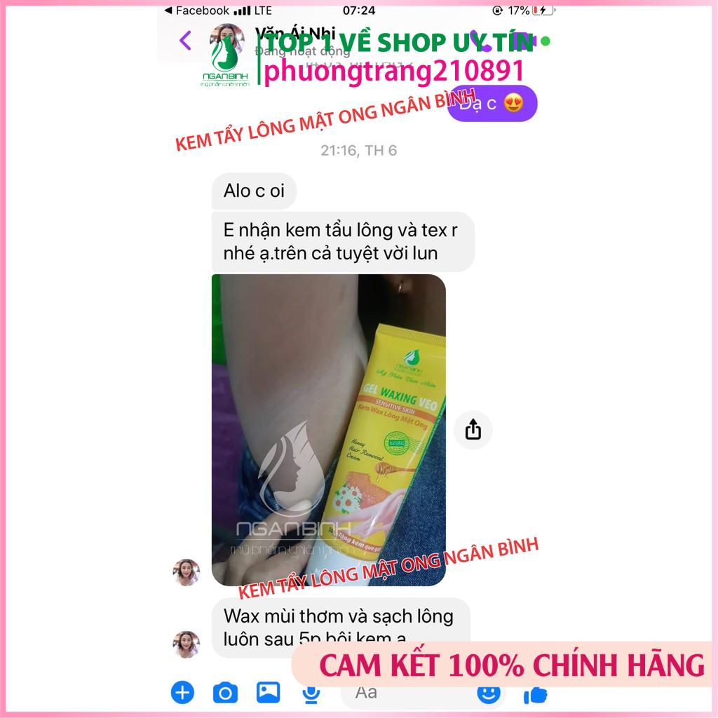 Gel waxing VEO kem tẩy lông Ngân Bình làm sạch vùng lông dưới cánh tay, lông nách, lông chân, lông tay, lông bikini