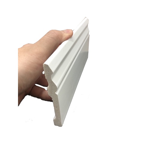 Phào Chân Tường Nhựa PU Bản 9,5cm Dài 1,2m Dễ Thi Công