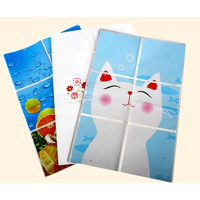 Giấy dán bếp tráng nhôm chống dầu mỡ