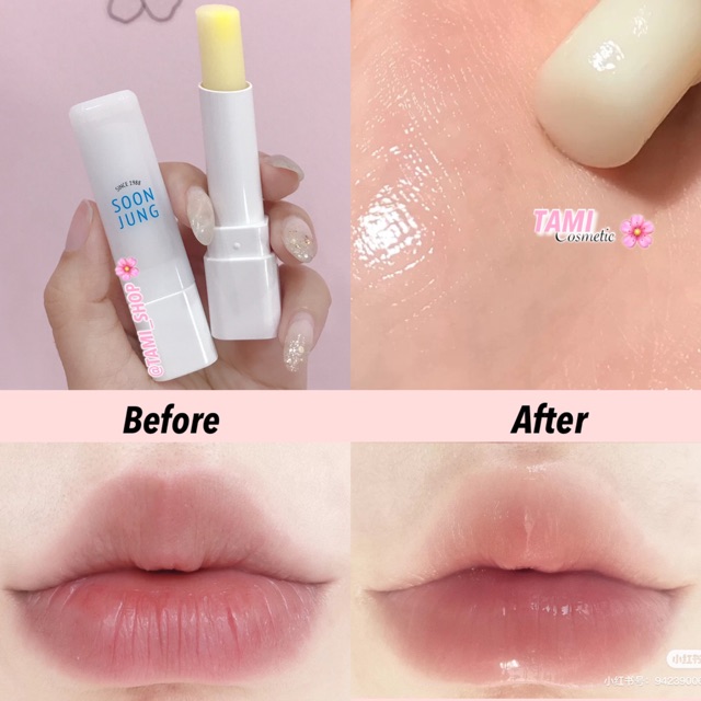 Son Dưỡng Etude House Soonjung Lip Balm ( Có Bill )