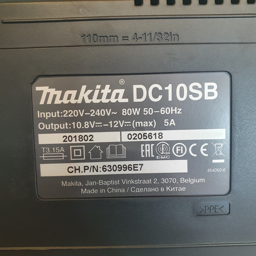Sạc pin Makita 12V Max DC10SB