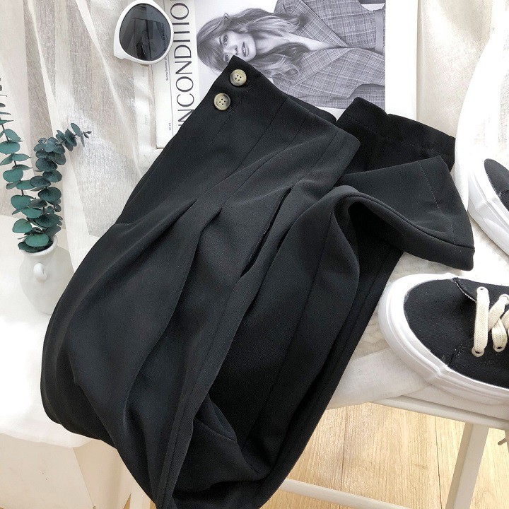 Quần baggy cạp cap 2 cúc | BigBuy360 - bigbuy360.vn