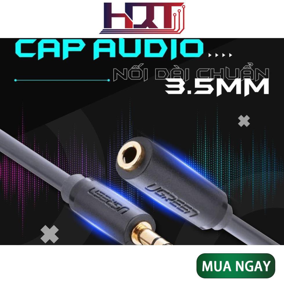 Cáp âm thanh stereo 2 đầu đực chuẩn jack 6.5mm UGREEN AV128