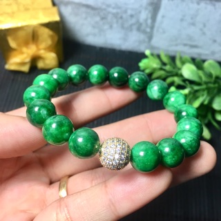 VÒNG TAY PHONG THUỶ MỆNH MỘC ( C.T SƠN THUỶ 10li)