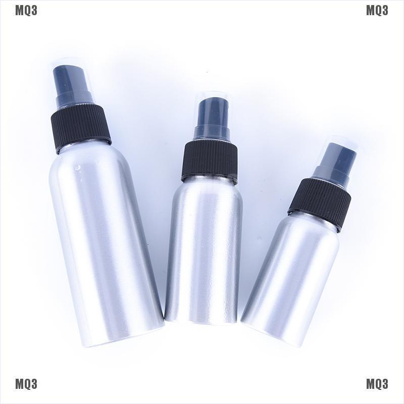 (hàng Mới Về) Bình Xịt Nước Làm Tóc Bằng Nhôm Mq3 1x30 / 50 / 100ml