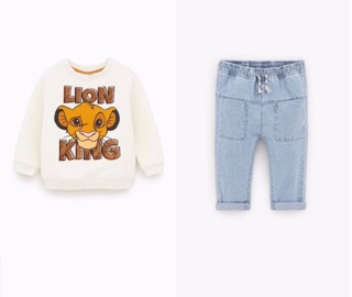 Áo nỉ sư tử Zara