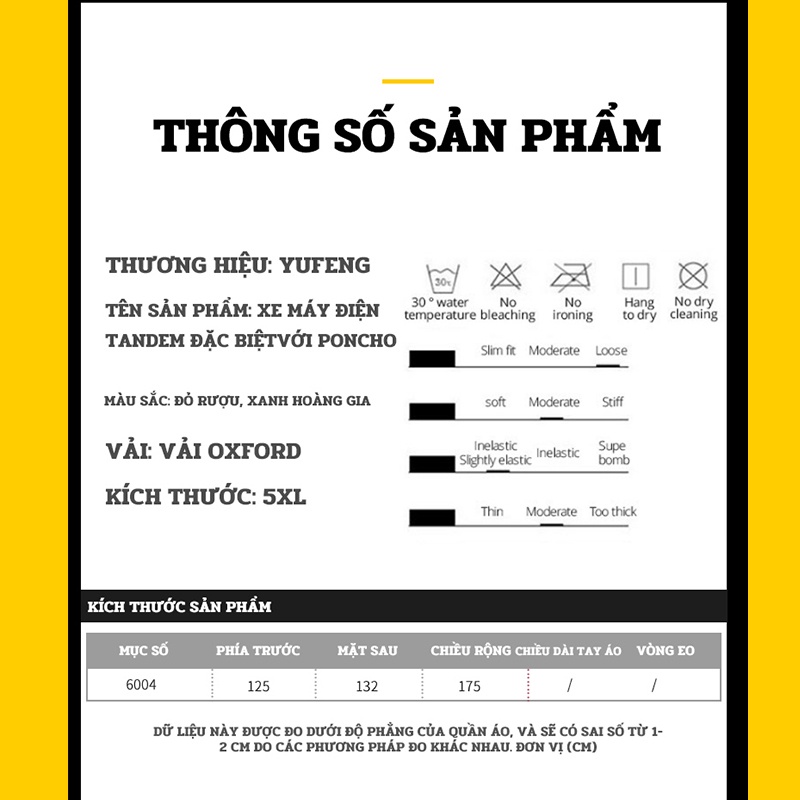 Áo Mưa đôi, Cực Dày Áo Mưa Xe Máy Nam Nữ áo Mưa Người Lớn Oxford Vải áo Mưa Cực Lớn