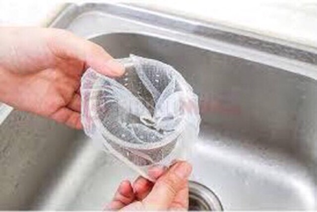COMBO 100 TÚI LỌC RÁC BỒN RỬA CHÉN BÁT TÚI LỌC RÁC CHẬU RỬA BÁT BỌC ĐỰNG RÁC BỒN RỬA BÁT
