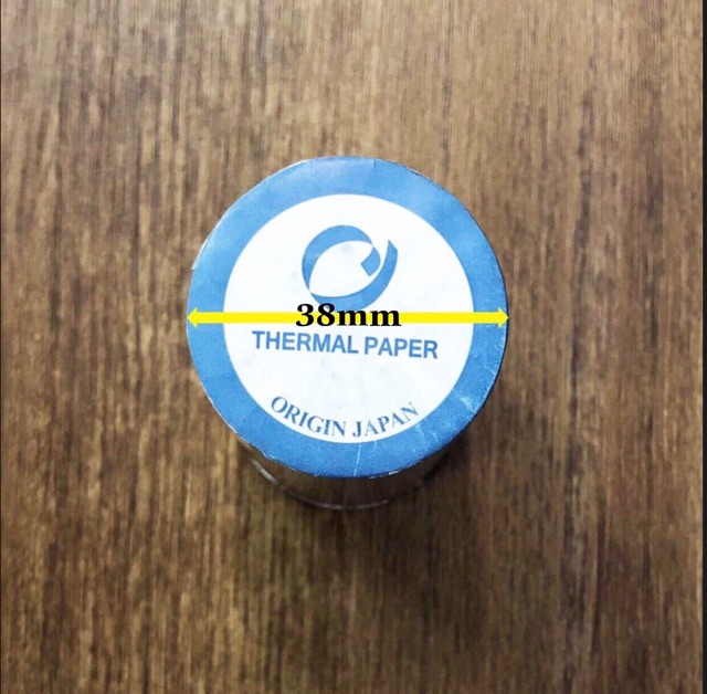 Cuộn giấy tính tiền Oji khổ 80mm và khổ 57mm.