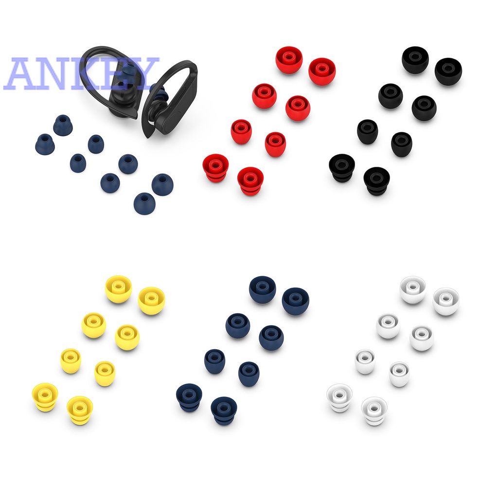 Beats Powerbeats Pro (8 pcs) 1 Bộ Nút Tai Nghe Nhét Tai Bằng Silicone Chống Trượt