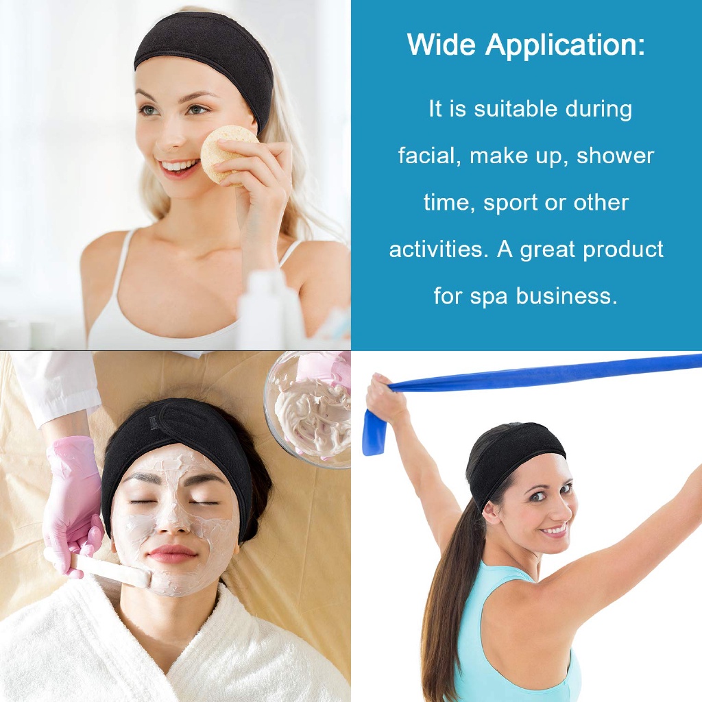Băng Đô Rửa Mặt / Trang Điểm / Khăn Tắm Trang Điểm / Trang Điểm / Thể Thao / Co Giãn Điều Chỉnh Được Dành Cho Nữ