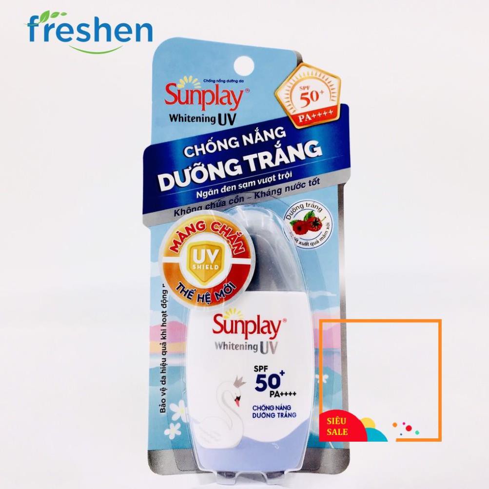 ✅ (CHÍNH HÃNG) Kem Chống Nắng Sunplay Whitening UV SPF 50 PA +++ Dạng Sữa