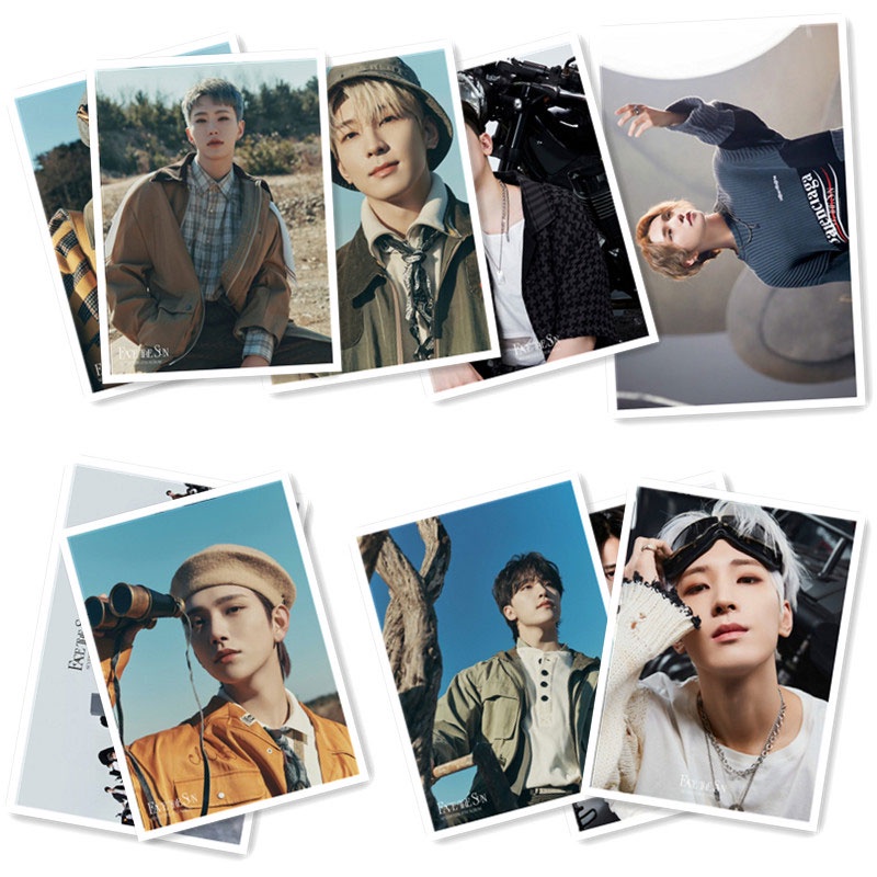 Bộ Thẻ Ảnh HD Nhóm Nhạc Kpop SEVENTEEN The Sun Ablum