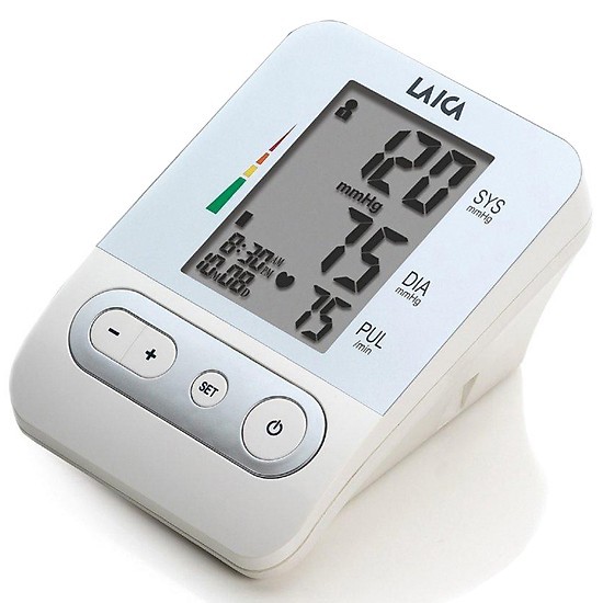 Máy đo huyết áp tự động bắp tay LAICA BM2301 - Hàng chính hãng ITALIA (Có Kèm Adapter)