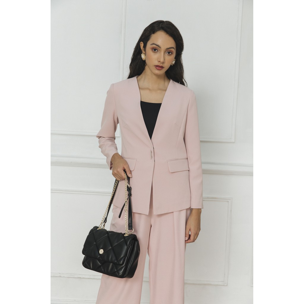 Áo Vest Nữ dài tay công sở IVY moda MS 67M4840