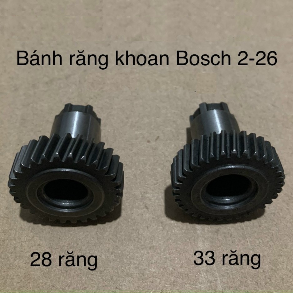 Nhông Bánh Răng Máy Khoan Bê Tông 2-26 28 Răng Và 33 Răng LOẠI TỐT