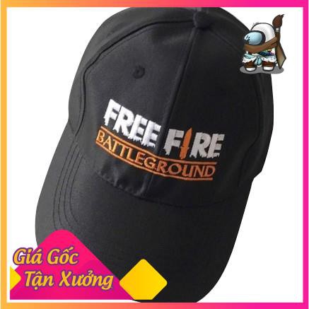 Combo áo thun tặng nón Free Fire Tặng 1 nón Free Frie khi mua 1 áo thun đen in hình Rank thách đấu