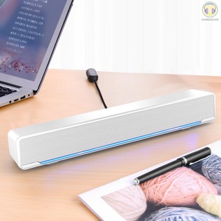 Loa máy tính có dây SADA V-196 USB âm thanh siêu trầm/nổi bass mạnh giắc cắm 3.5mm