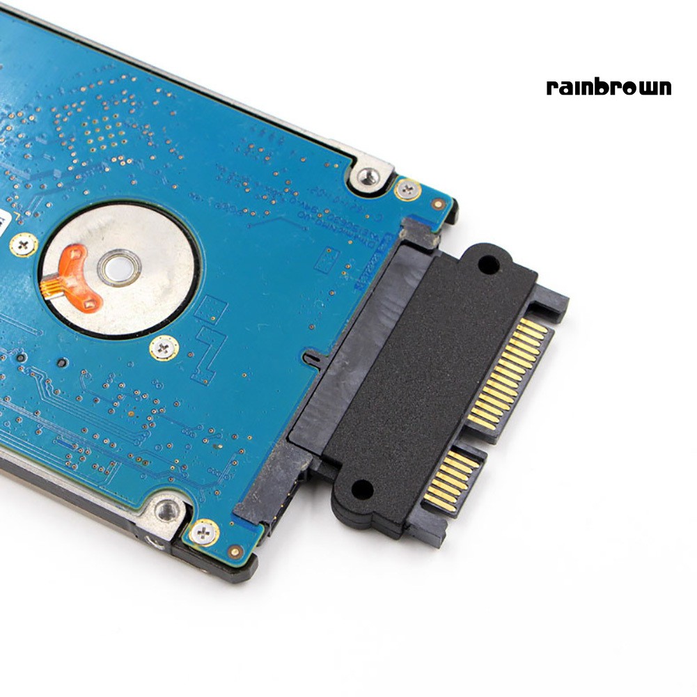 Bộ điều hợp ổ cứng HDD 90 độ  RXL  SFF-8482 SAS 22 Pin sang 7 + 15 Pin SATA Male