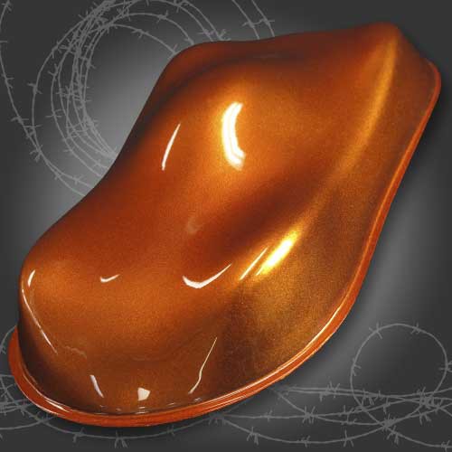 Sơn Acrylic nhũ ánh kim Solar Orange 104 (hũ nhựa 30g)