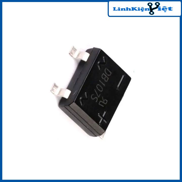 Diode cầu 1A DB107S chân dán SMD điện áp 1000V