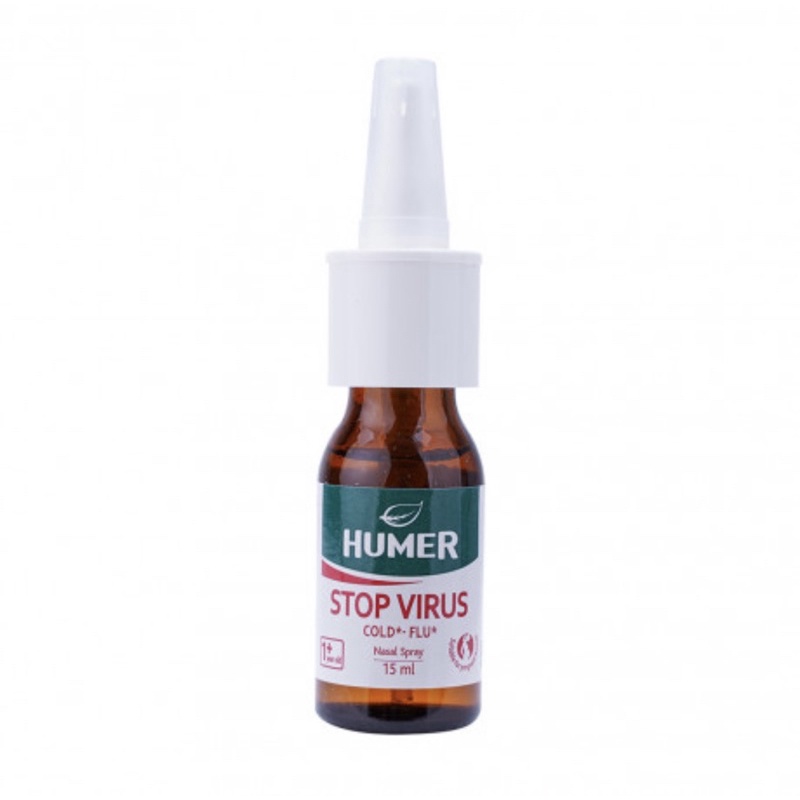 Dung dịch xịt mũi Humer Stop Virus 15ml Nhập khẩu Pháp Urgo