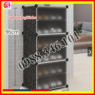 [MUA TẤM GHÉP TẶNG CHỐT] TỦ GIÀY DÉP NHỰA LẮP GHÉP ĐA NĂNG (nhiều màu sắc lựa chọn)