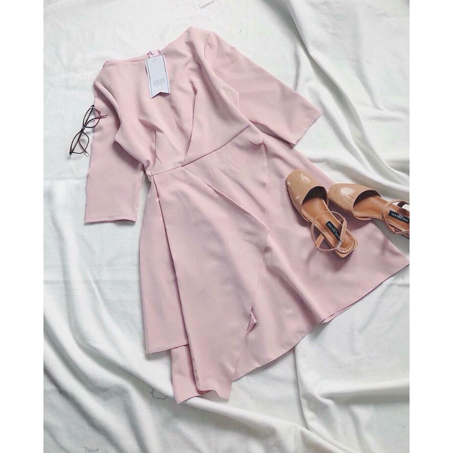 Đầm công sở thanh lịch, sang trọng Fetus Dress hàng mới về ảnh thật hai size M và L | BigBuy360 - bigbuy360.vn