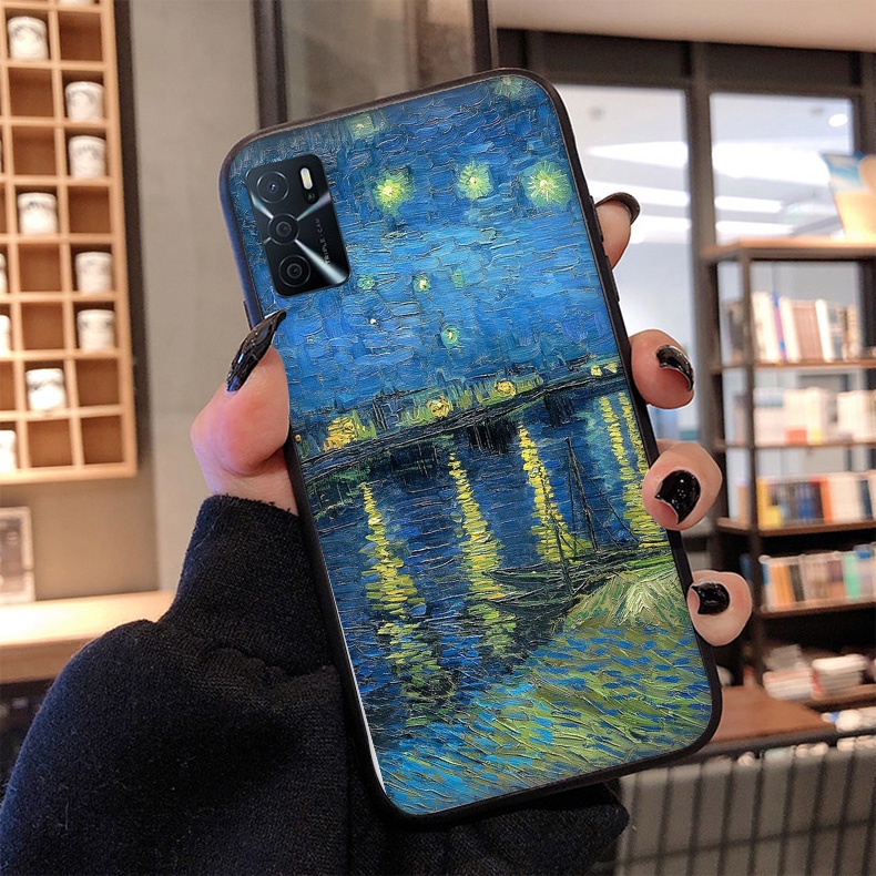 Ốp Điện Thoại Mềm In Hình Tranh Van Gogh Cho Vivo Y11 Y11S Y20i Y20S Y17 Y12 Y15 U3 Y19 Y20 Y30 Y21 Y33S Y21S Y50