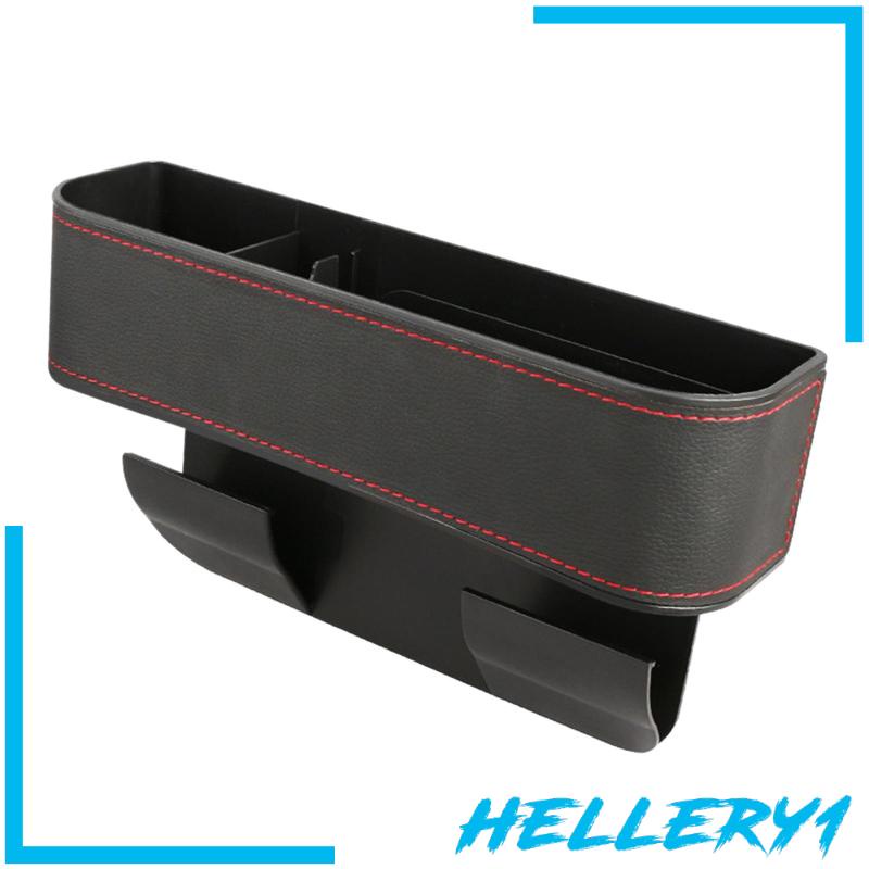 [Hellery1] Hộp Đựng Điện Thoại / Ví / Chìa Khóa Khe Hở Chỗ Ngồi Xe Hơi Bằng Da PU Siêu Bền Tiết Kiệm Không Gian