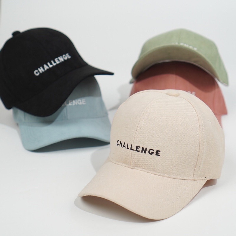Nón kết nhung CHALLENGE ulzzang form unisex Nam nữ