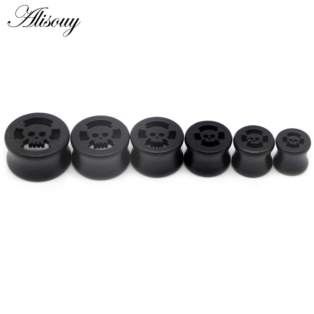 Alisouy Set 2 Nút Gỗ Hồng 6-30mm Hình Trái Tim