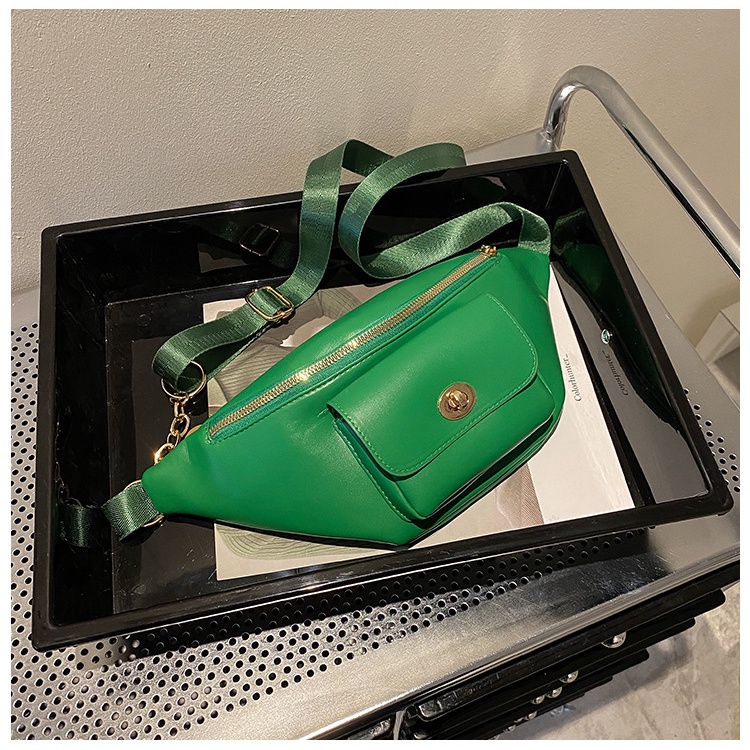 Túi Đeo Chéo Ngực Thể Thao Màu Tương Phản Cá Tính Thời Trang 2022 Cho Nữ