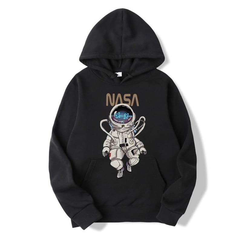 Áo Khoác Hoodie Unisex Nam Nữ In Hình NASA Form Rộng Ulzzang HD05