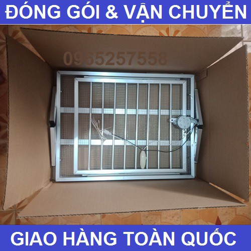 2 Khay đảo trứng bằng nhôm tự động chuyên dùng cho máy ấp trứng (gà 54 quả),vịt, cút, trĩ, bồ câu...) Lắp máy 108 trứng