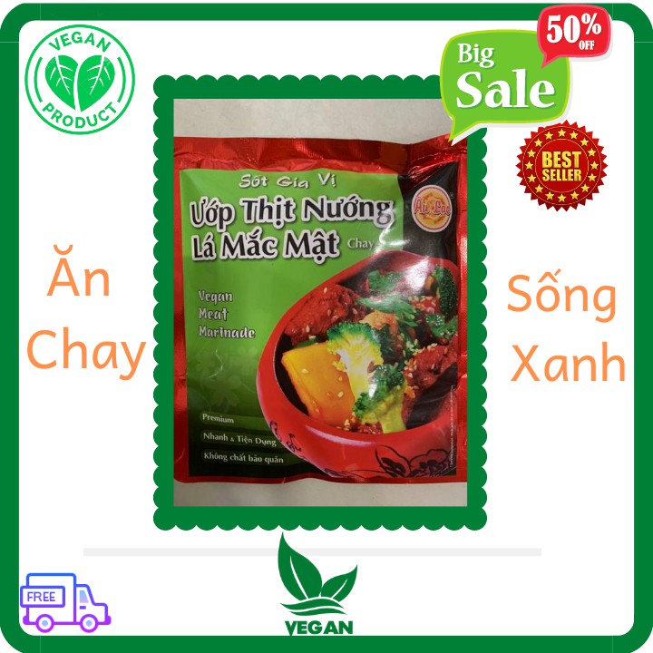 Sốt gia vị ướp thịt nướng lá mắc mật chay