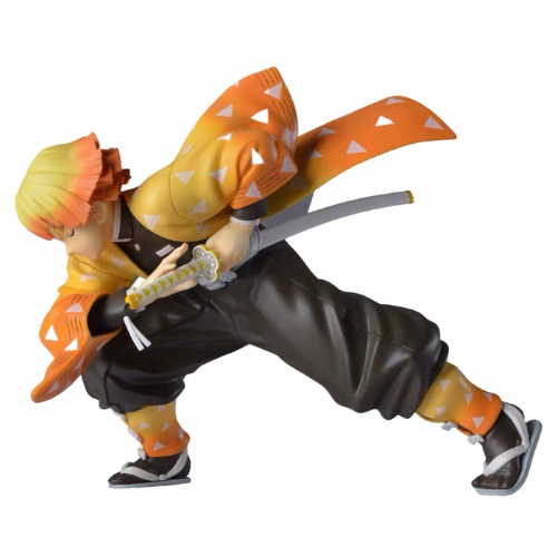 Mô hình Zenitsu tư thế chiến đấu,thanh gươm diệt quỷ, mô hình kimetsu no yaiba, figure anime kimetsu no yaiba