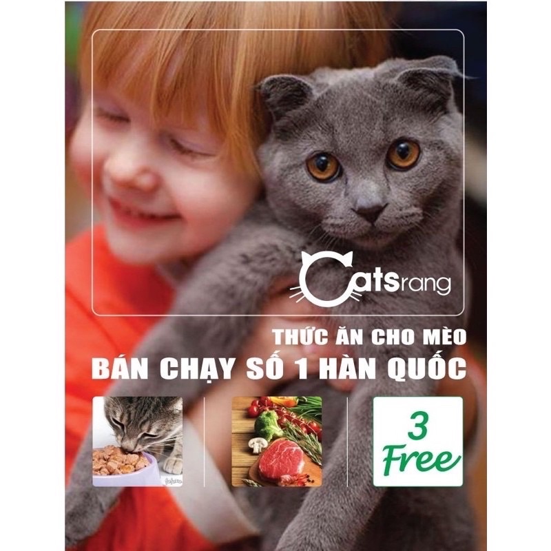 Hạt CATSRANG [400G] cho mèo mọi lứa tuổi- Thức ăn dinh dưỡng thú cưng Gogi MEOW MART