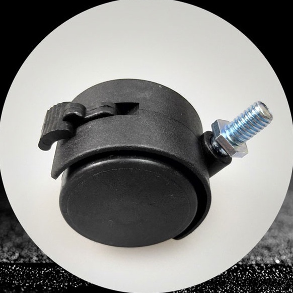 20 Bánh xe nhựa xoay 360 chạy êm, bền chắc