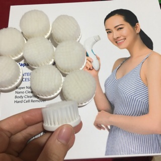 (Xả kho) Cọ rửa mặt super nano - set 2 cọ