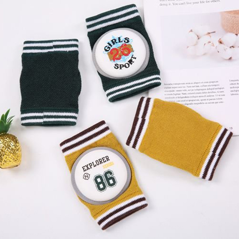 Đệm đầu gối cotton mềm in họa tiết động vật hoạt hình dễ thương giữ ấm chân chất lượng cao cho bé sơ sinh