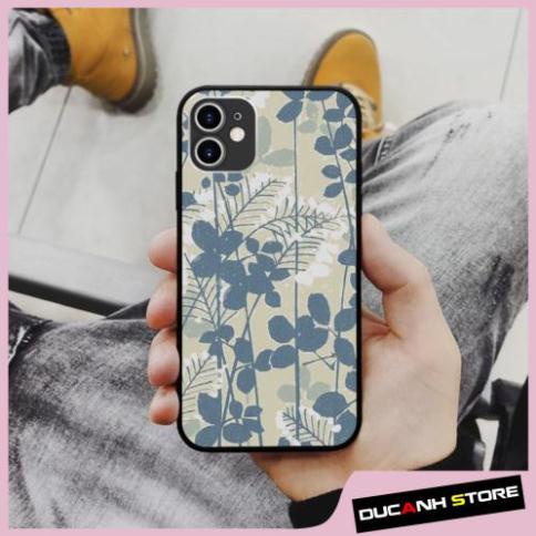 Ốp lưng iphone SAMSUNG hình Nhật Bản Hiện Đại Hoa Màu Xanh In Hoa collage cute  cho các dòng iPhone PAP20211041