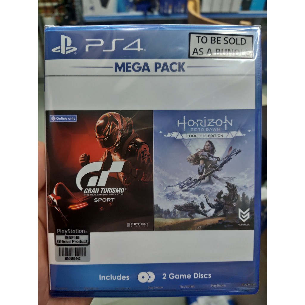 Đĩa Game Ps4 Mega Pack 3 ( Gran Turismo + Horizon CE )